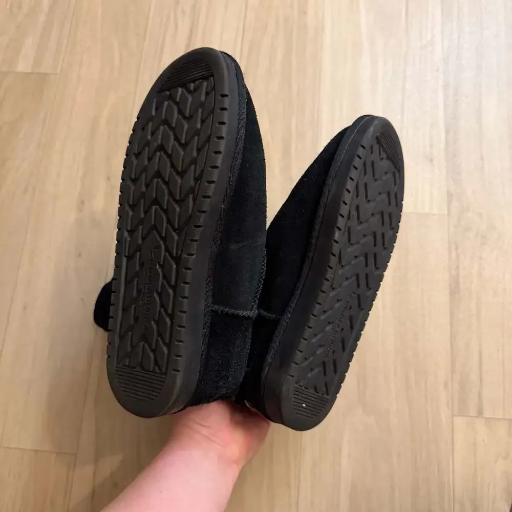 Koolaburra by UGG Black Tall Bow Side Boots Size 4 US
